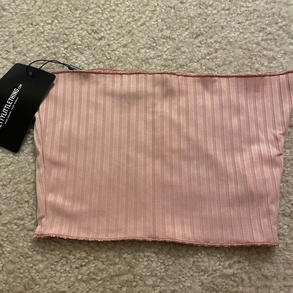 Light pink tube top
